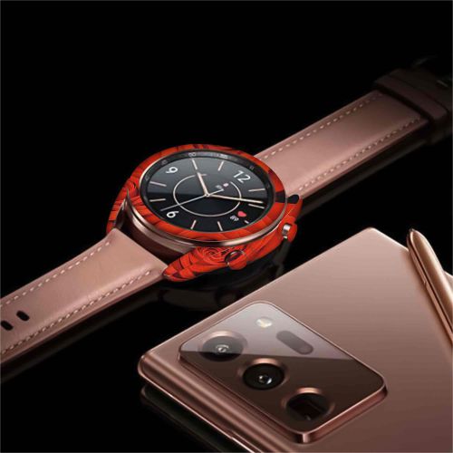 Samsung_Watch3 41mm_Red_Flower_4